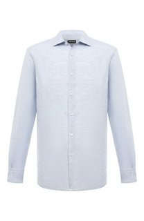 Льняная рубашка Ermenegildo Zegna