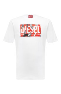 Хлопковая футболка Diesel