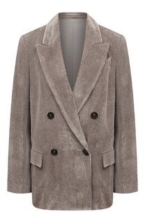 Жакет из вискозы Brunello Cucinelli