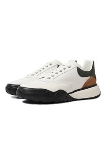 Комбинированные кроссовки Court Trainer Alexander McQueen