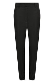 Брюки из шерсти и кашемира Prada