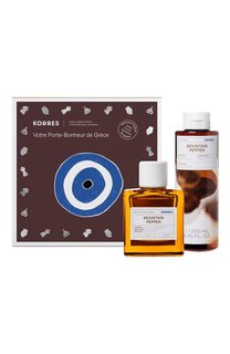 Подарочный набор с туалетной водой «Mountain Pepper» (50+250ml) Korres