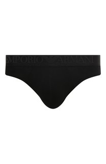 Хлопковые брифы Emporio Armani