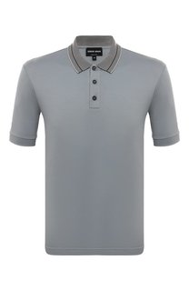Хлопковое поло Giorgio Armani