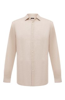 Льняная рубашка Ermenegildo Zegna
