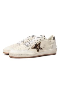 Кожаные кеды Ball Star Golden Goose Deluxe Brand