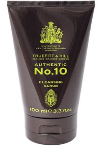 Скраб для очищения кожи лица Authentic No. 10 (100ml) Truefitt&Hill