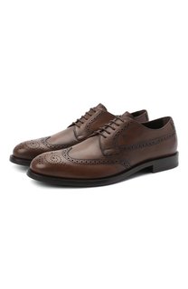 Кожаные дерби с брогированием Tod’s Tods