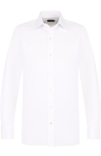 Хлопковая сорочка с воротником кент Tom Ford