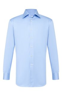 Хлопковая сорочка с воротником кент Brioni
