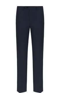 Шерстяные брюки прямого кроя Brioni