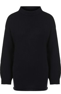 Кашемировый пуловер с воротником-стойкой Giorgio Armani