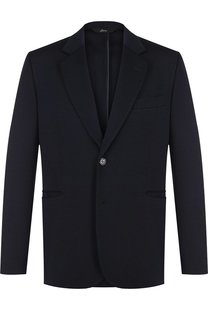 Однобортный шерстяной пиджак Brioni