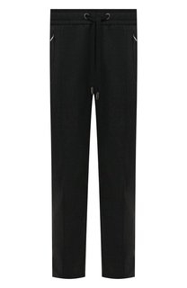 Брюки из шерсти и хлопка Dolce & Gabbana