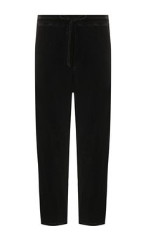 Хлопковые брюки свободного кроя Giorgio Armani