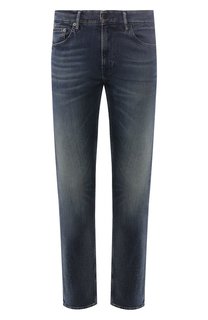 Джинсы прямого кроя с потертостями Polo Ralph Lauren