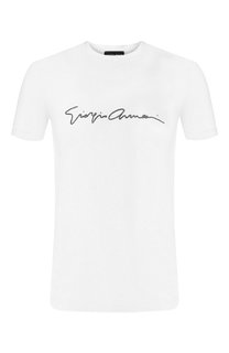 Футболка из вискозы Giorgio Armani