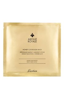 Разглаживающая тканевая маска для лица с увлажняющим эффектом Abeille Royale Guerlain