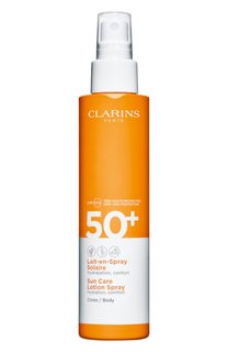 Солнцезащитное молочко-спрей для тела SPF 50+ (150ml) Clarins