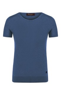 Топ из смеси шелка и хлопка Loro Piana