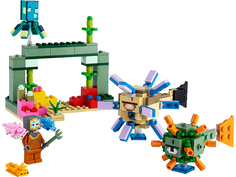 Конструктор Lego Minecraft Битва со стражем. 124 дет. 21180