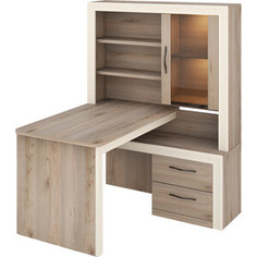 Стол угловой МЭРДЭС СтУ-140 НЛа ПРАВ нельсон/латте Merdes