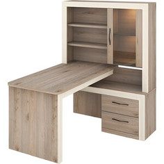 Стол угловой МЭРДЭС СтУ-160 НЛа ПРАВ нельсон/латте Merdes