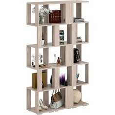 Стеллажи СВК Комплект из 3-х открытых стеллажей, цвет ясень шимо светлый (1028255)