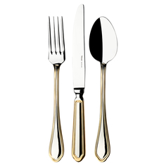 Набор столовых приборов Hisar Florence gold 6 персон 24 предмета