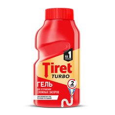 Гель Tiret Turbo для прочистки труб 200 мл