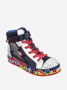 Кеды для девочек Skechers SUPER TWINKLE, Синий