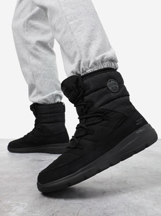 Сапоги утепленные женские Skechers Glacial Ultra, Черный