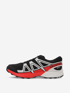 Полуботинки для мальчиков Salomon Speedcross Cswp J, Черный