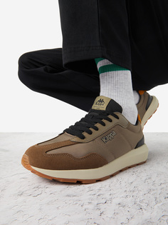 Кроссовки мужские Kappa Authentic Run, Коричневый