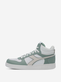 Кеды женские Diadora Magic Basket Demi Leather Wn, Белый