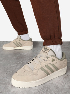 Кеды мужские adidas Rivalry Low, Бежевый