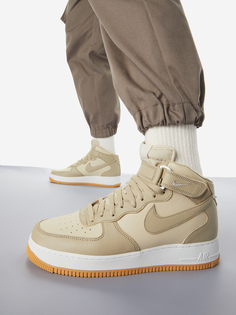 Кеды мужские Nike Air Force 1 Mid 07 LX, Бежевый