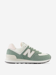 Кроссовки женские New Balance 574, Зеленый