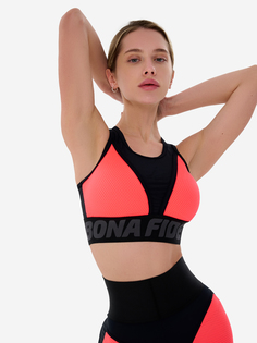Спортивный топ бра женский Bona Fide Top For Top "Neon Orange", Оранжевый