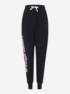 Брюки флисовые детские Under Armour Rival Fleece Joggers, Черный