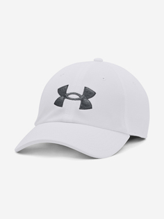 Бейсболка Under Armour Blitzing Adjustable Cap, Белый