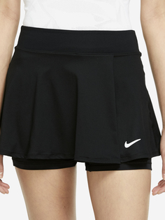 Юбка-шорты женская Nike Court Dri-FIT Victory, Черный