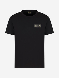Футболка мужская EA7 Pima T-Shirt, Черный