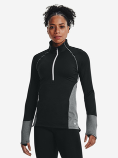 Джемпер женский Under Armour UA Coldgear 1/2 Zip, Черный