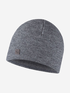 Шапка Buff Merino Fleece Hat Grey, Серый