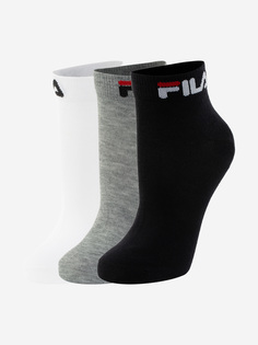 Носки FILA, 3 пары, Черный