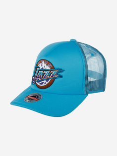 Бейсболка MITCHELL NESS 6HSSSH21346-UJALTBL Utah Jazz NBA (голубой), Голубой Mitchell&Ness