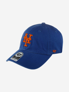 Бейсболка 47 BRAND B-RGW16GWS-RY New York Mets MLB (синий), Синий