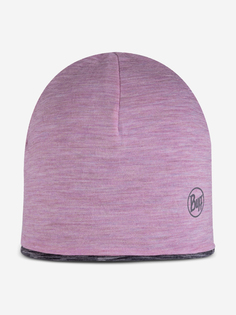Шапка Buff LW Merino Wool Reversible Hat Pansy-Graphite Multistripes, Мультицвет