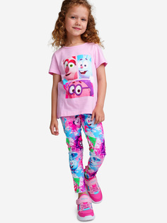 Комплект для девочки: футболка, легинсы PlayToday, Мультицвет